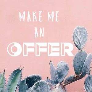 ☀️ Like an item? Make an offer ☀️